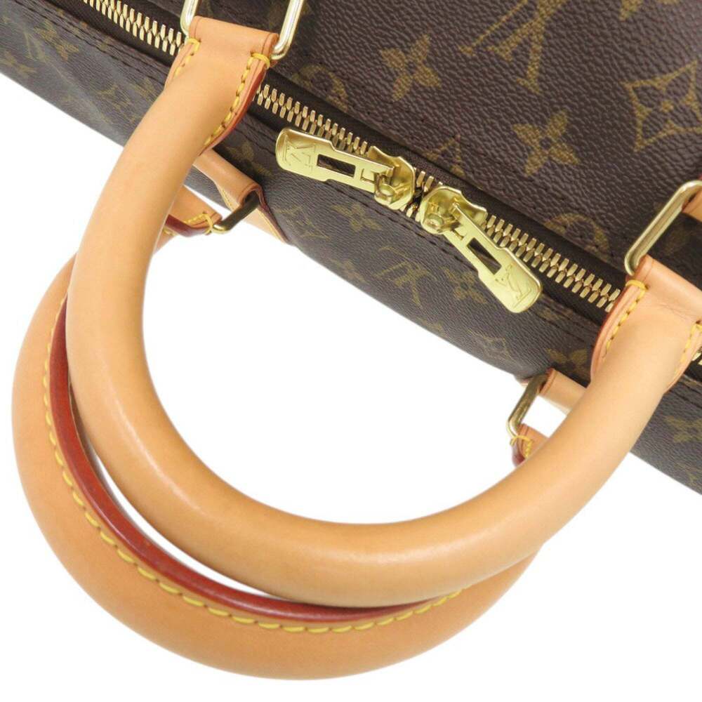 LOUIS VUITTON Brown Monogram Boston Bag - Picture 6 of 10